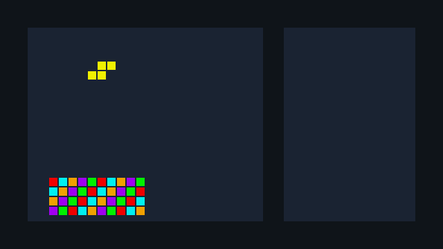 Tetra Blocks falling blocks game